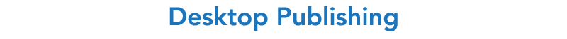 Desktop Publishing