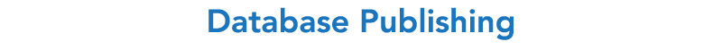 Database Publishing