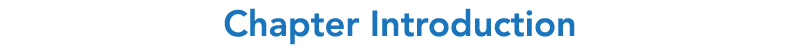 Chapter Introduction