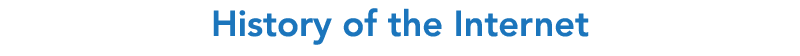 History of the Internet