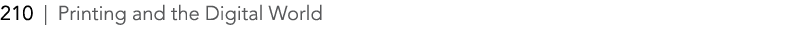 210 | Printing and the Digital World