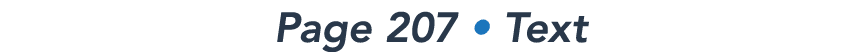 <Page 207 • Text>